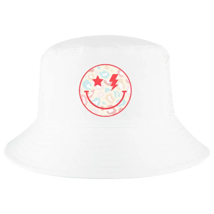 Happy Face Floral Preppy Aesthetic Smiling Face Cool Comfort Performance Bucket Hat