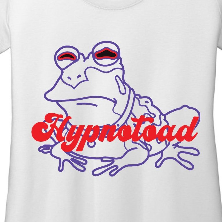 Hypnotoad Funny Frog Football Coach Women’s Scoop Neck T-Shirt