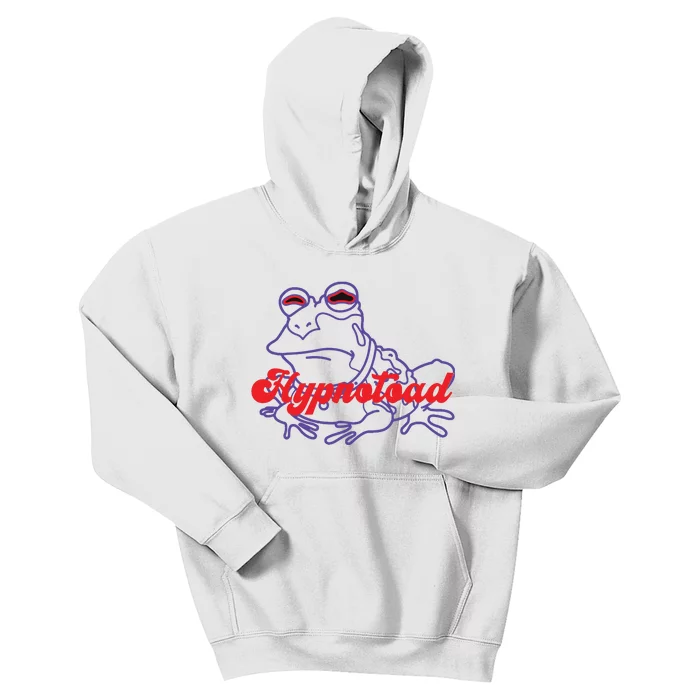 Hypnotoad Funny Frog Football Coach Kids Hoodie