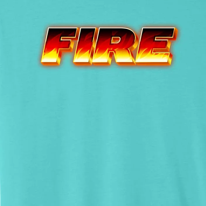 Hot Fire Flames ChromaSoft Performance T-Shirt