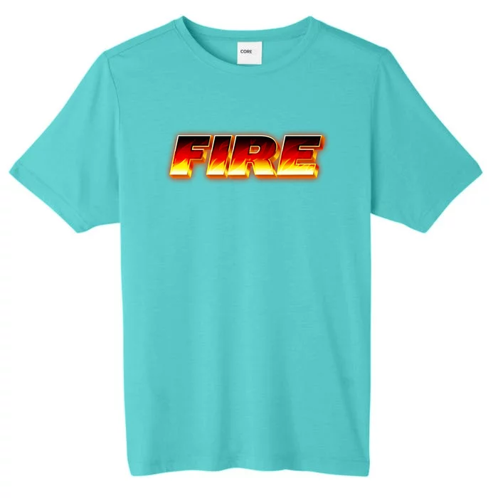 Hot Fire Flames ChromaSoft Performance T-Shirt