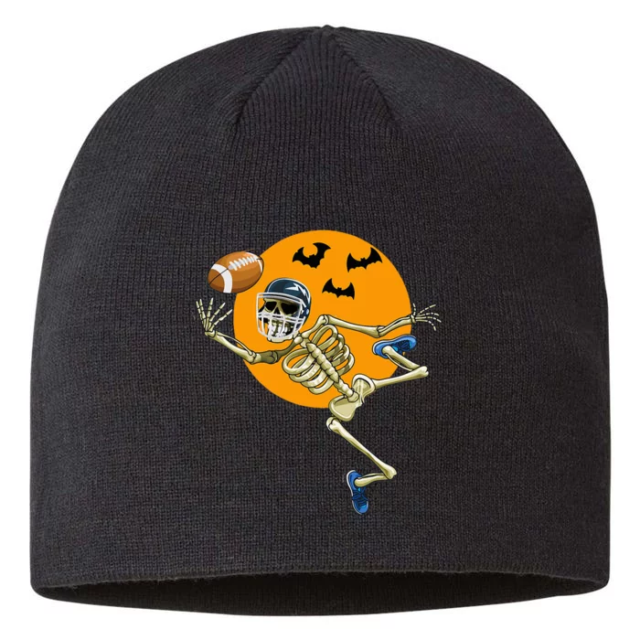 Halloween Football Fan Costume American Football Skeleton 8 1/2in Sustainable Knit Beanie