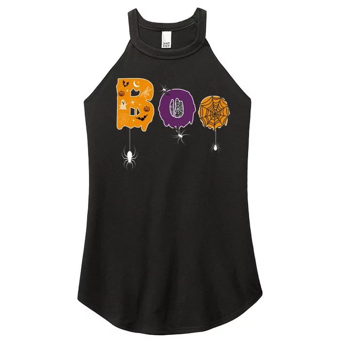 Halloween Fun For The Boos Women’s Perfect Tri Rocker Tank