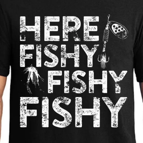 Here Fishy Fishy Fishy Fisherman Pajama Set