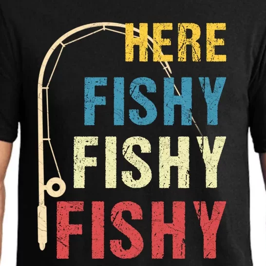 Here Fishy Fishy Fishy Pajama Set