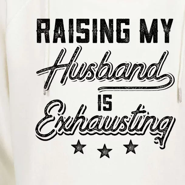 Husband Funny Funny Couples Relationship Great Gift Womens Funnel Neck Pullover Hood