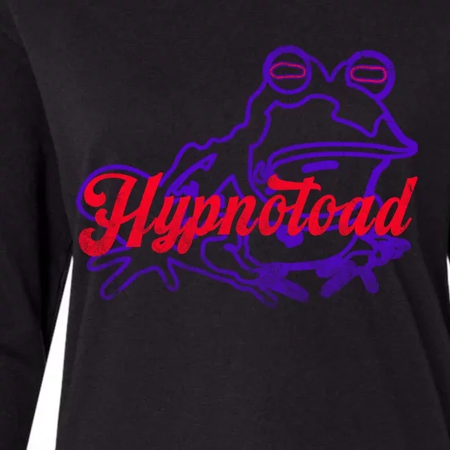 Hypnotoa.d Funny Frog Football Coach Womens Cotton Relaxed Long Sleeve T-Shirt