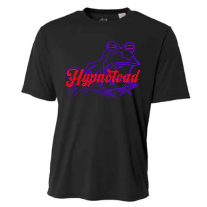 Hypnotoa.d Funny Frog Football Coach Cooling Performance Crew T-Shirt