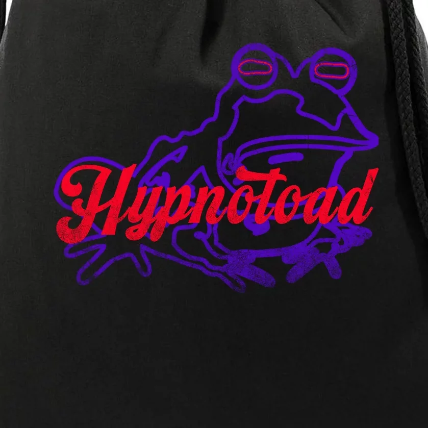 Hypnotoa.d Funny Frog Football Coach Drawstring Bag