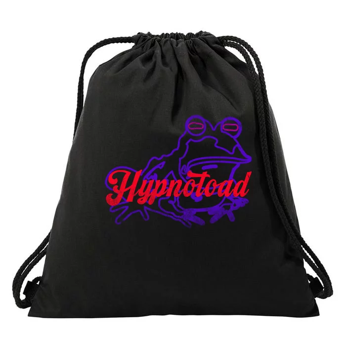 Hypnotoa.d Funny Frog Football Coach Drawstring Bag