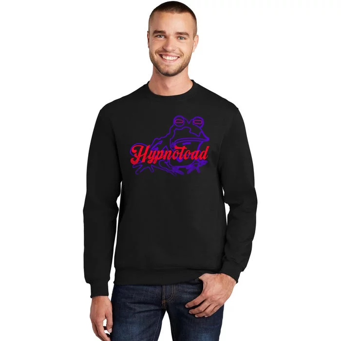 Hypnotoa.d Funny Frog Football Coach Tall Sweatshirt