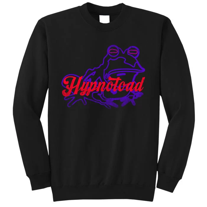 Hypnotoa.d Funny Frog Football Coach Tall Sweatshirt