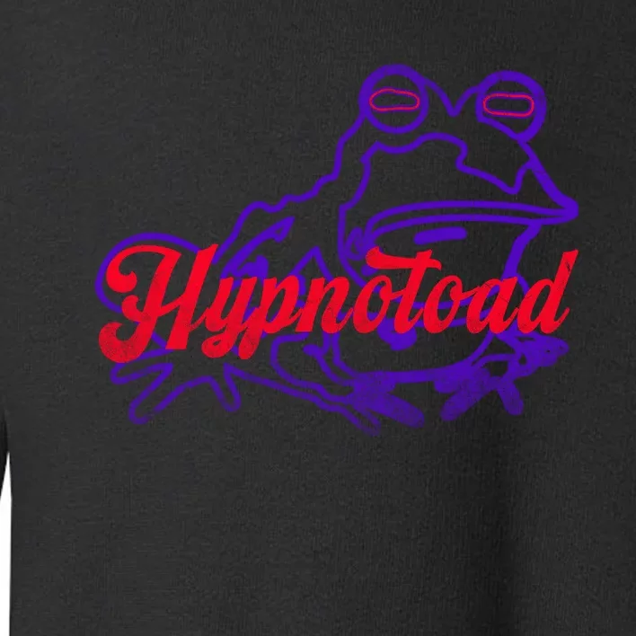 Hypnotoa.d Funny Frog Football Coach Toddler Sweatshirt