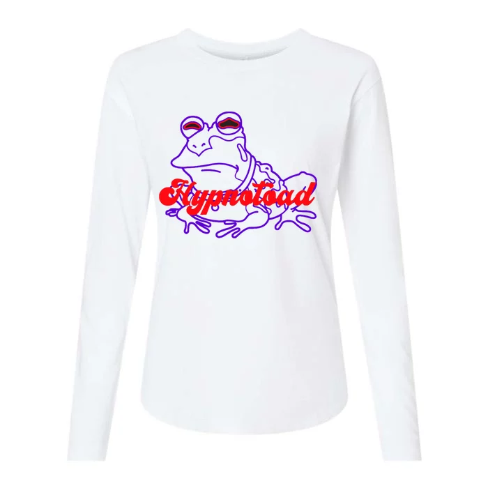 H_ypnotoad Funny Frog Football Coach Design Football Lovers Gift Womens Cotton Relaxed Long Sleeve T-Shirt