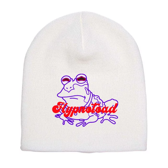 H_ypnotoad Funny Frog Football Coach Design Football Lovers Gift Short Acrylic Beanie