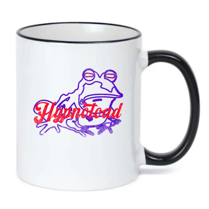 Hypnotoa.d Funny Frog Football Coach Black Color Changing Mug