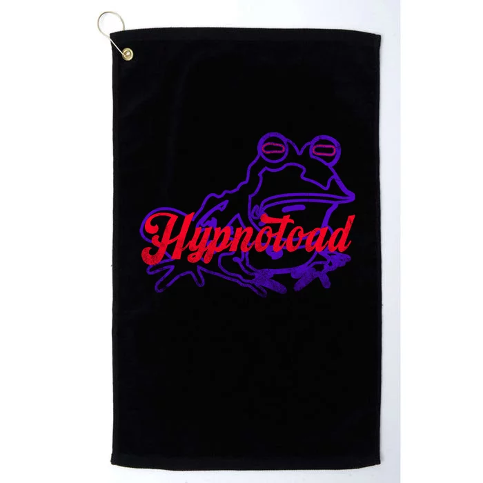 Hypnotoa.d Funny Frog Football Coach Platinum Collection Golf Towel