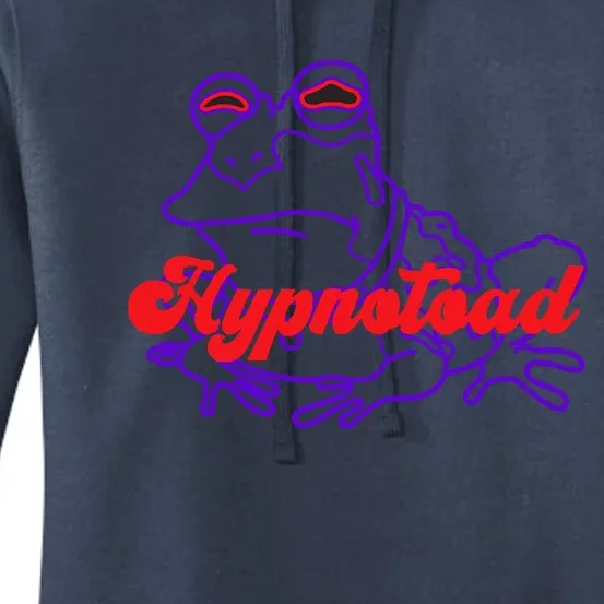 Hypnotoad Funny Frog Football Coach Women's Pullover Hoodie