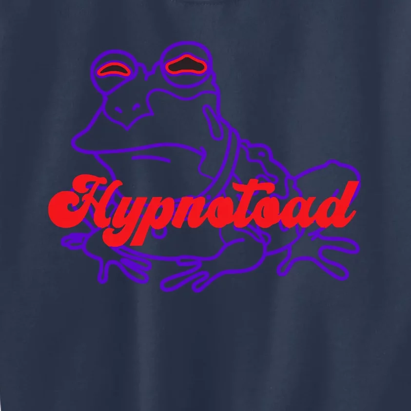 Hypnotoad Funny Frog Football Coach Kids Sweatshirt