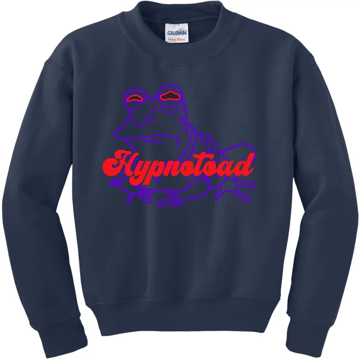 Hypnotoad Funny Frog Football Coach Kids Sweatshirt