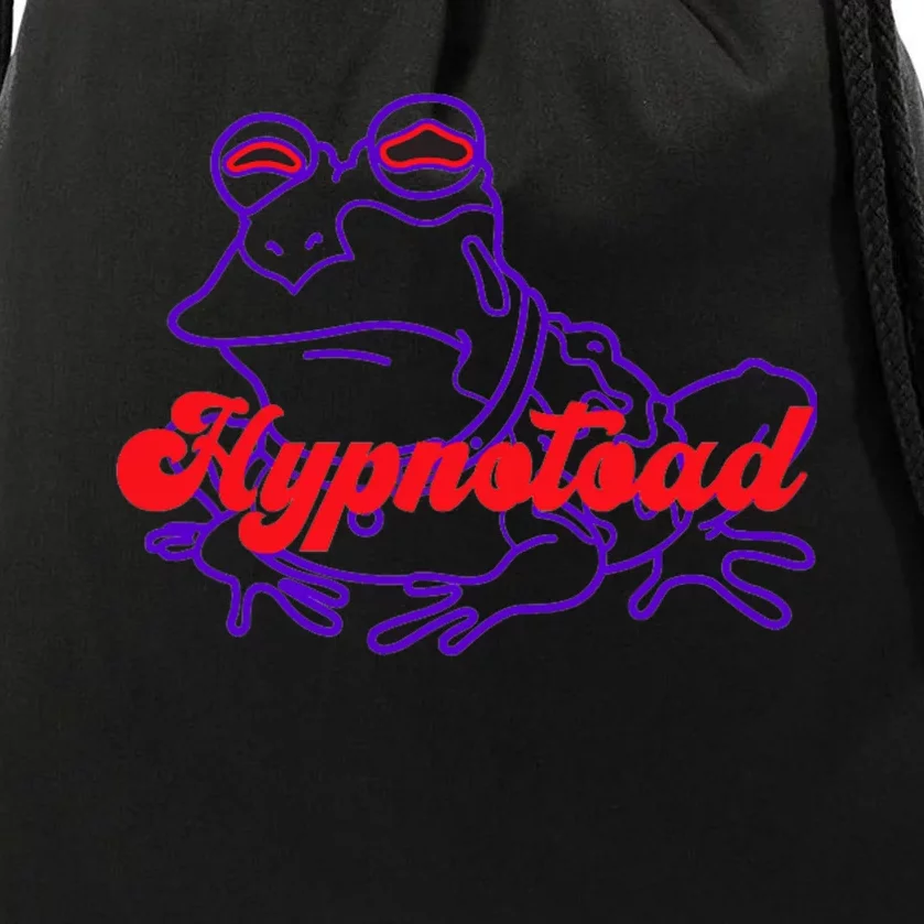 Hypnotoad Funny Frog Football Coach Drawstring Bag