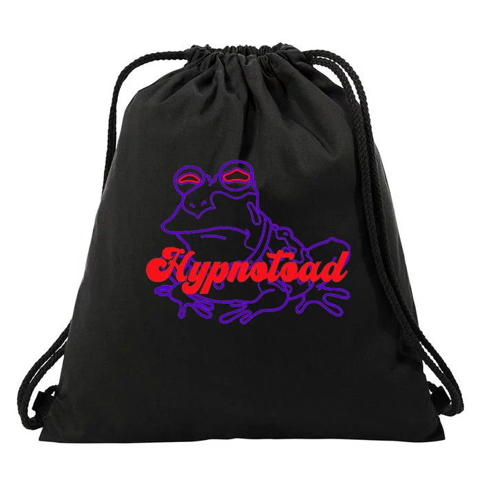 Hypnotoad Funny Frog Football Coach Drawstring Bag