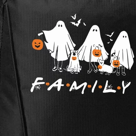 Halloween Funny Ghost Family Funny Ghost Stay Spooky City Backpack