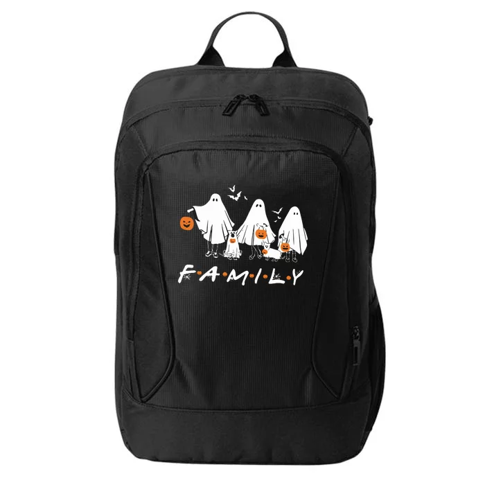 Halloween Funny Ghost Family Funny Ghost Stay Spooky City Backpack