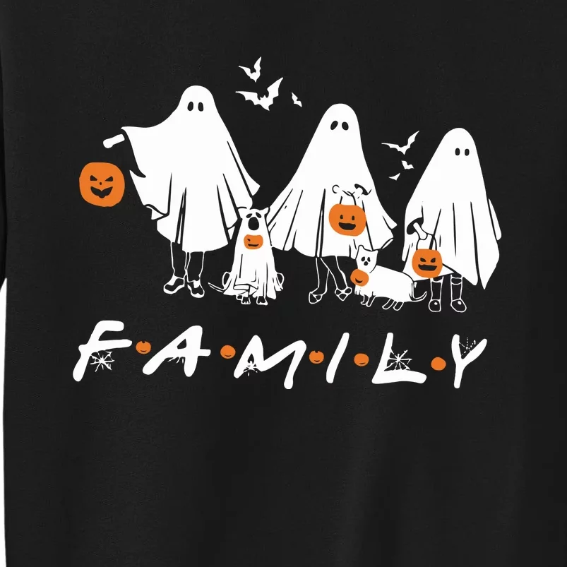 Halloween Funny Ghost Family Funny Ghost Stay Spooky Tall Sweatshirt