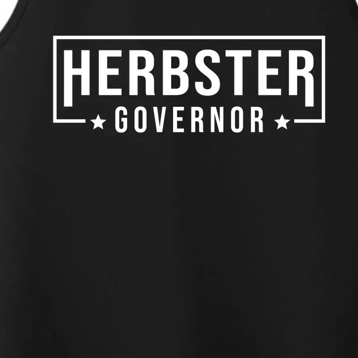 Herbster For Governor Performance Tank