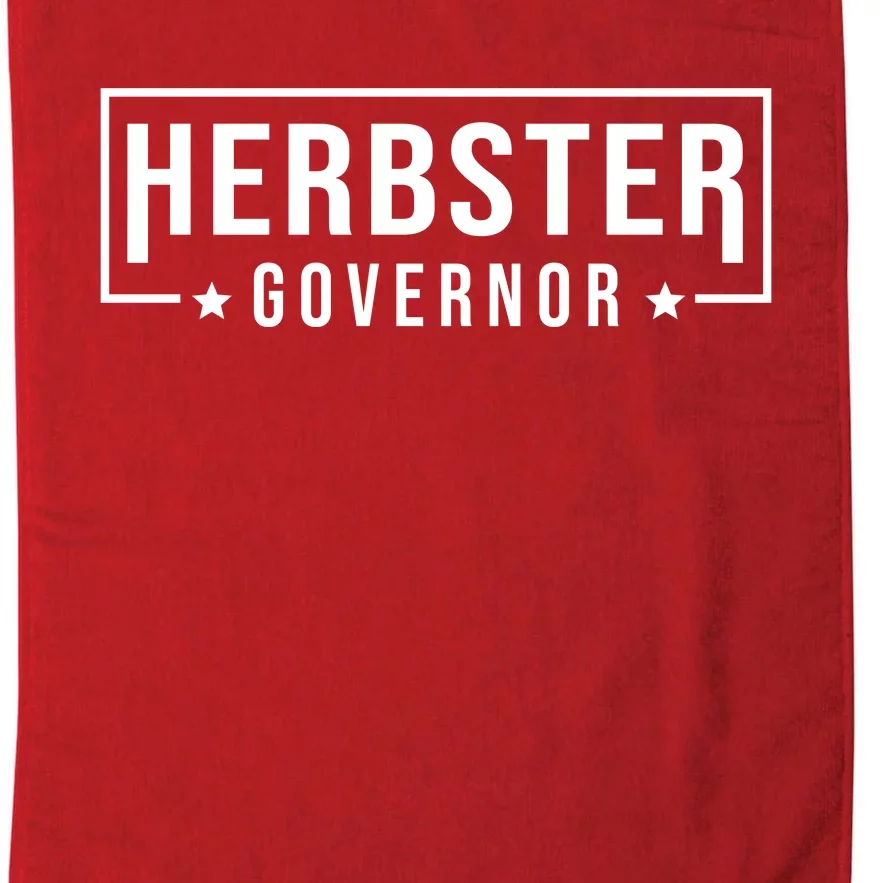 Herbster For Governor Platinum Collection Golf Towel