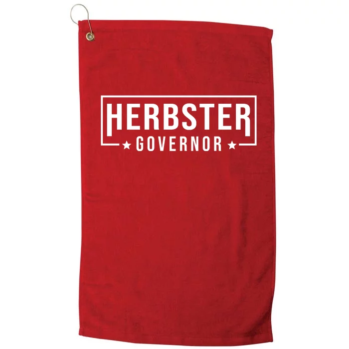 Herbster For Governor Platinum Collection Golf Towel