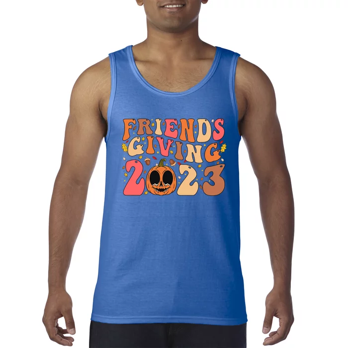 Happy Friends Giving 2023 Thanksgiving Friendsgiving 2023 Gift Tank Top