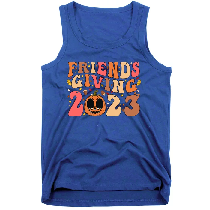 Happy Friends Giving 2023 Thanksgiving Friendsgiving 2023 Gift Tank Top