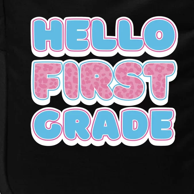 Hello First Grade Back To School Impact Tech Backpack