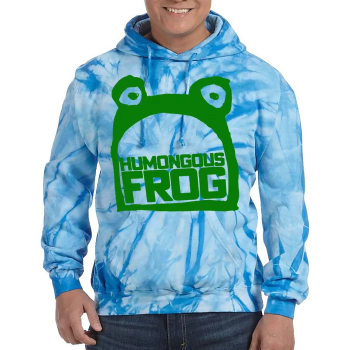 Humongous Frog Green Tie Dye Hoodie