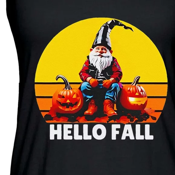 Hello Fall Genome Retro Ladies Essential Flowy Tank