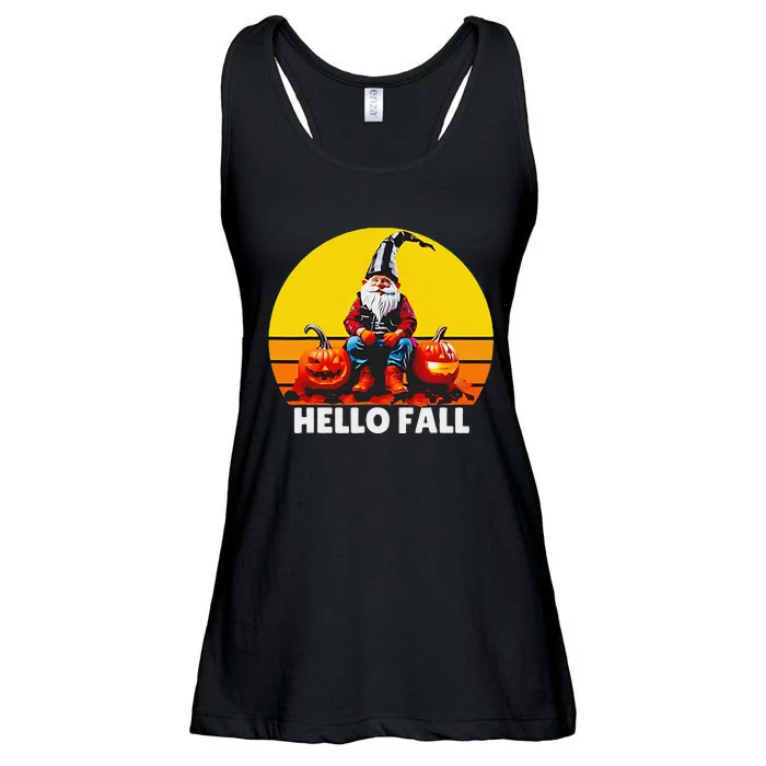 Hello Fall Genome Retro Ladies Essential Flowy Tank