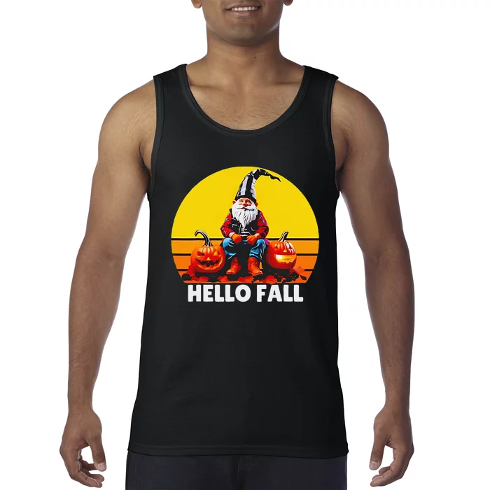 Hello Fall Genome Retro Tank Top