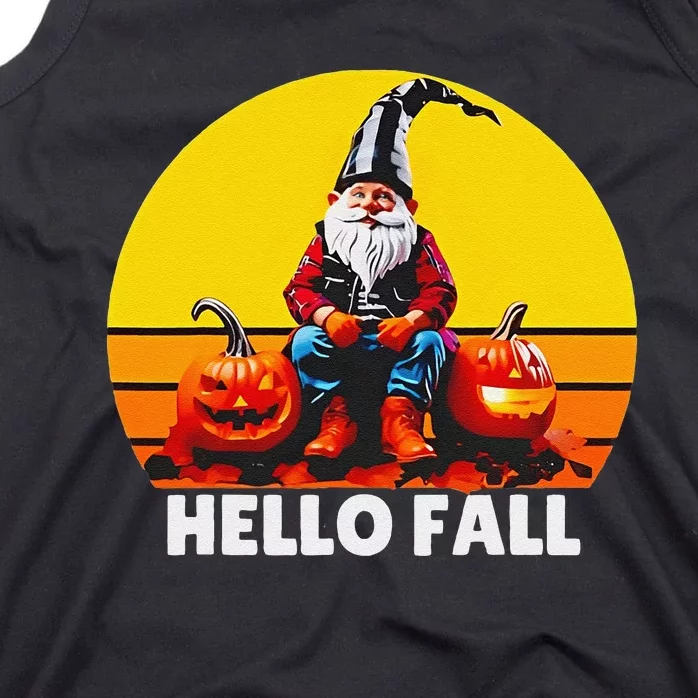 Hello Fall Genome Retro Tank Top