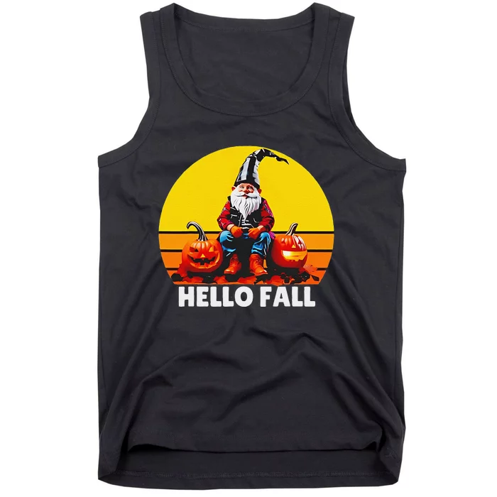 Hello Fall Genome Retro Tank Top