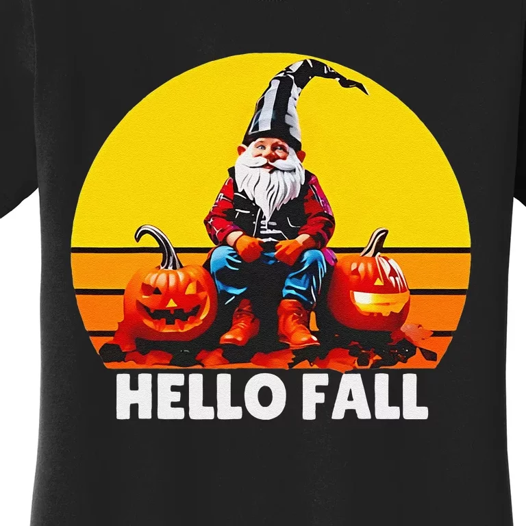 Hello Fall Genome Retro Women's T-Shirt