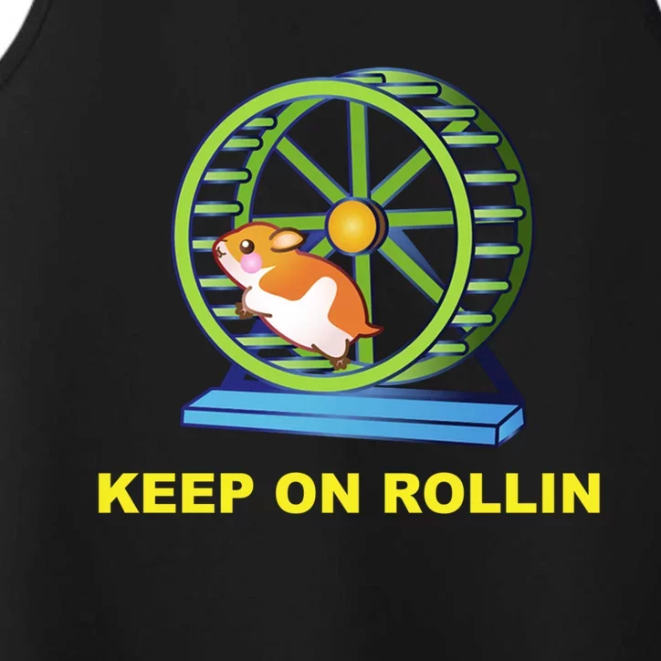 Hamster Funny Gift Performance Tank