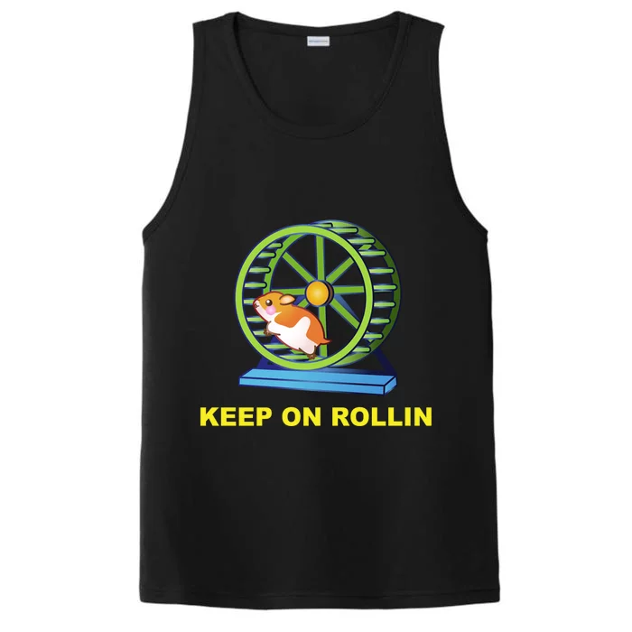 Hamster Funny Gift Performance Tank