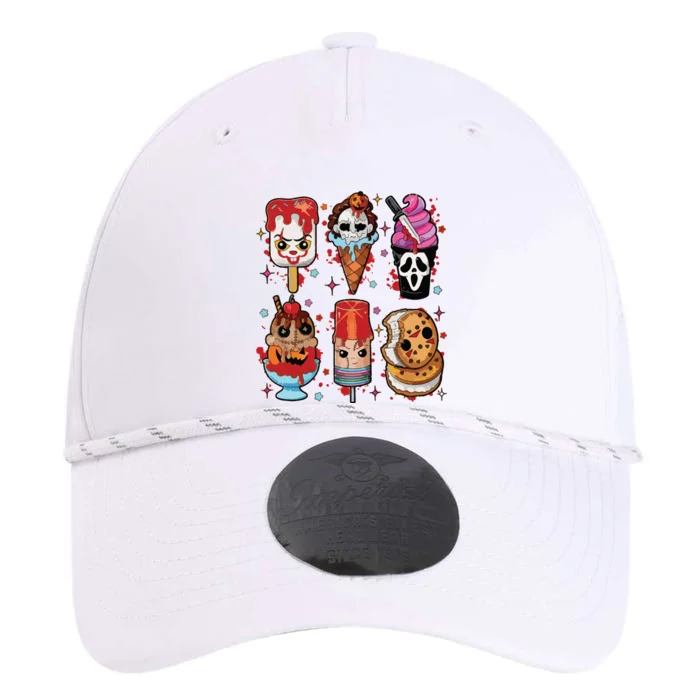 Horror Fan Gift Horror Ice Cream Dripping Ice Cream Performance The Dyno Cap