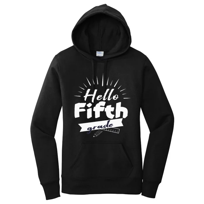 Hello Fifth Grade Women's Pullover Hoodie