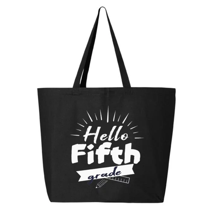 Hello Fifth Grade 25L Jumbo Tote