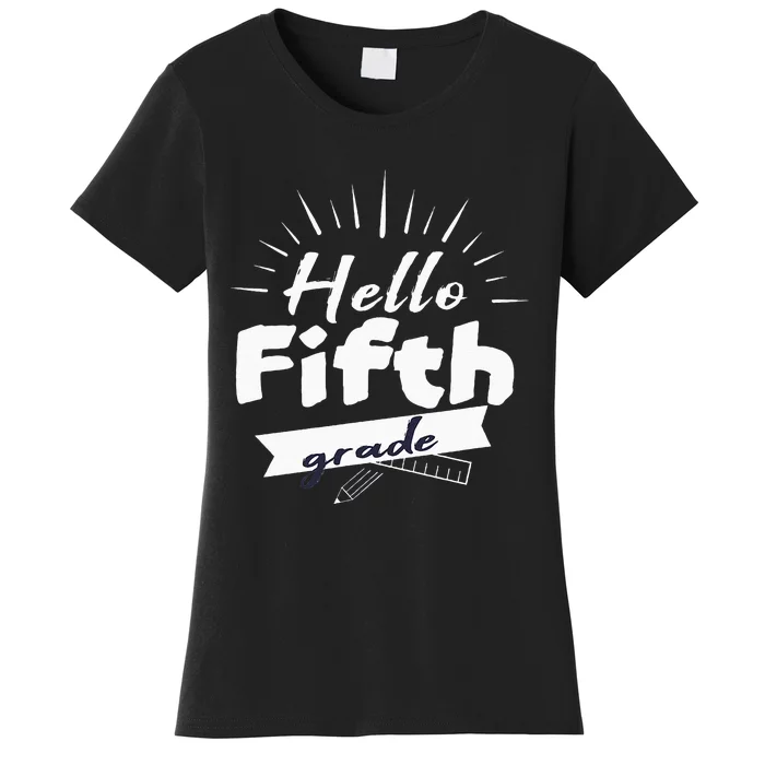 Hello Fifth Grade Women's T-Shirt