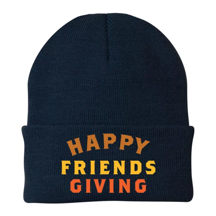 Happy Friends Giving Gift Knit Cap Winter Beanie