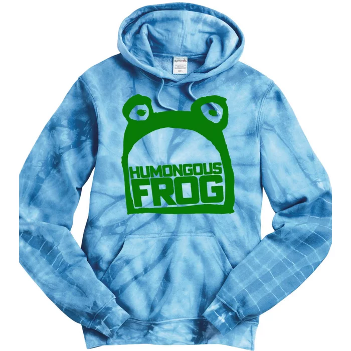 Humongous Frog Green Tie Dye Hoodie